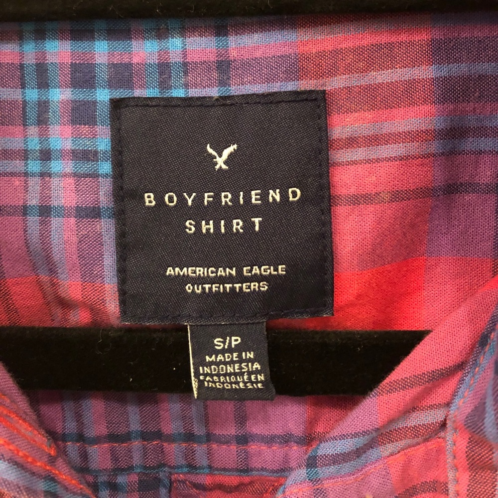 3/$15💥Plaid Button Up - Picture 3 of 4